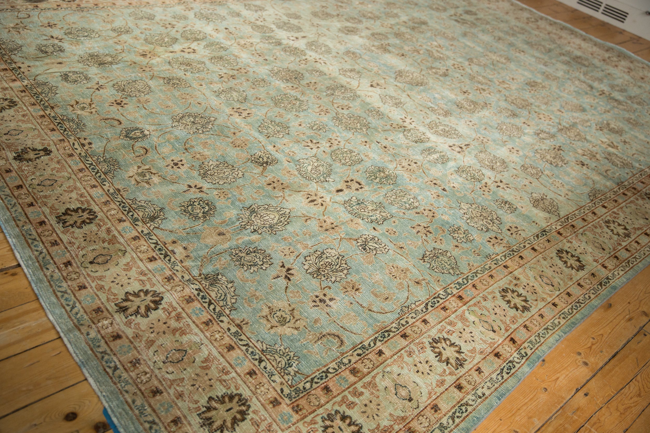 9.5x13 Vintage Distressed Meshed Carpet by Old New House® - product image 7 for Resin Society
