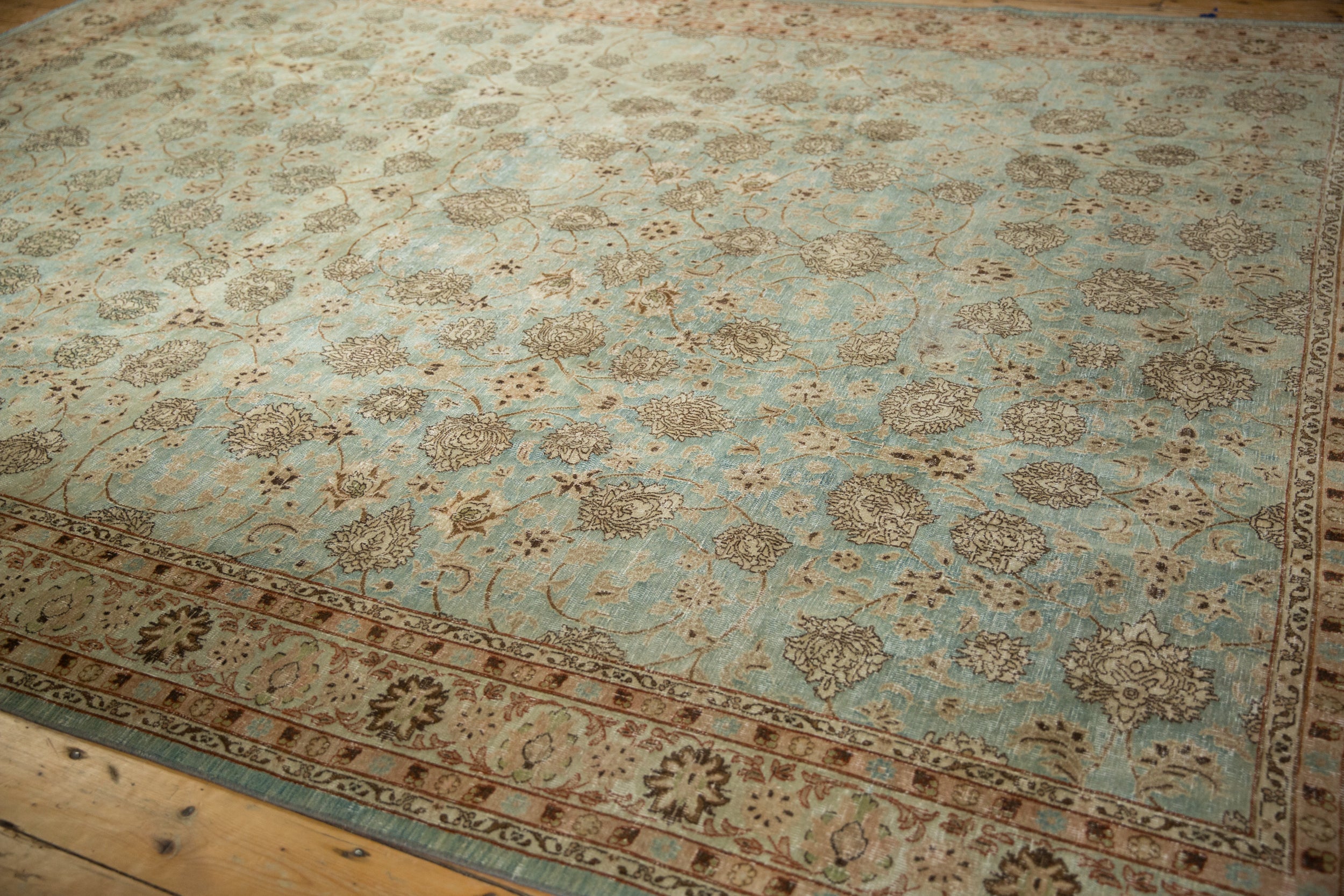 9.5x13 Vintage Distressed Meshed Carpet by Old New House® - product image 8 for Resin Society