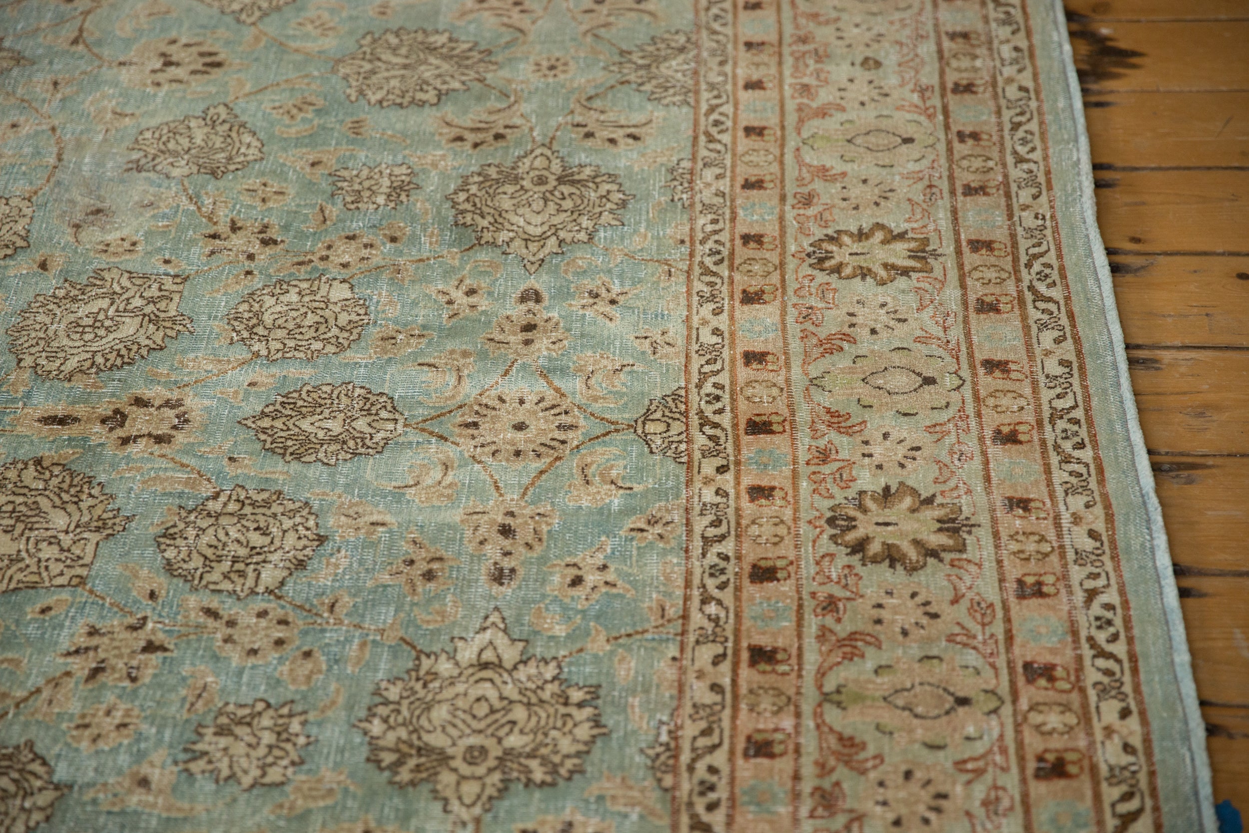 9.5x13 Vintage Distressed Meshed Carpet by Old New House® - product image 9 for Resin Society