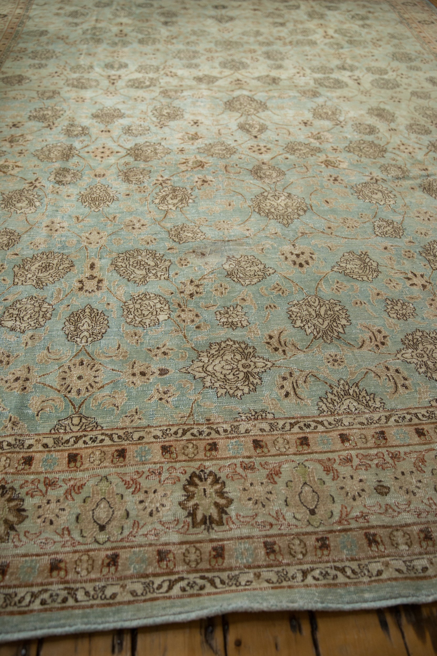 9.5x13 Vintage Distressed Meshed Carpet by Old New House® - product image 10 for Resin Society