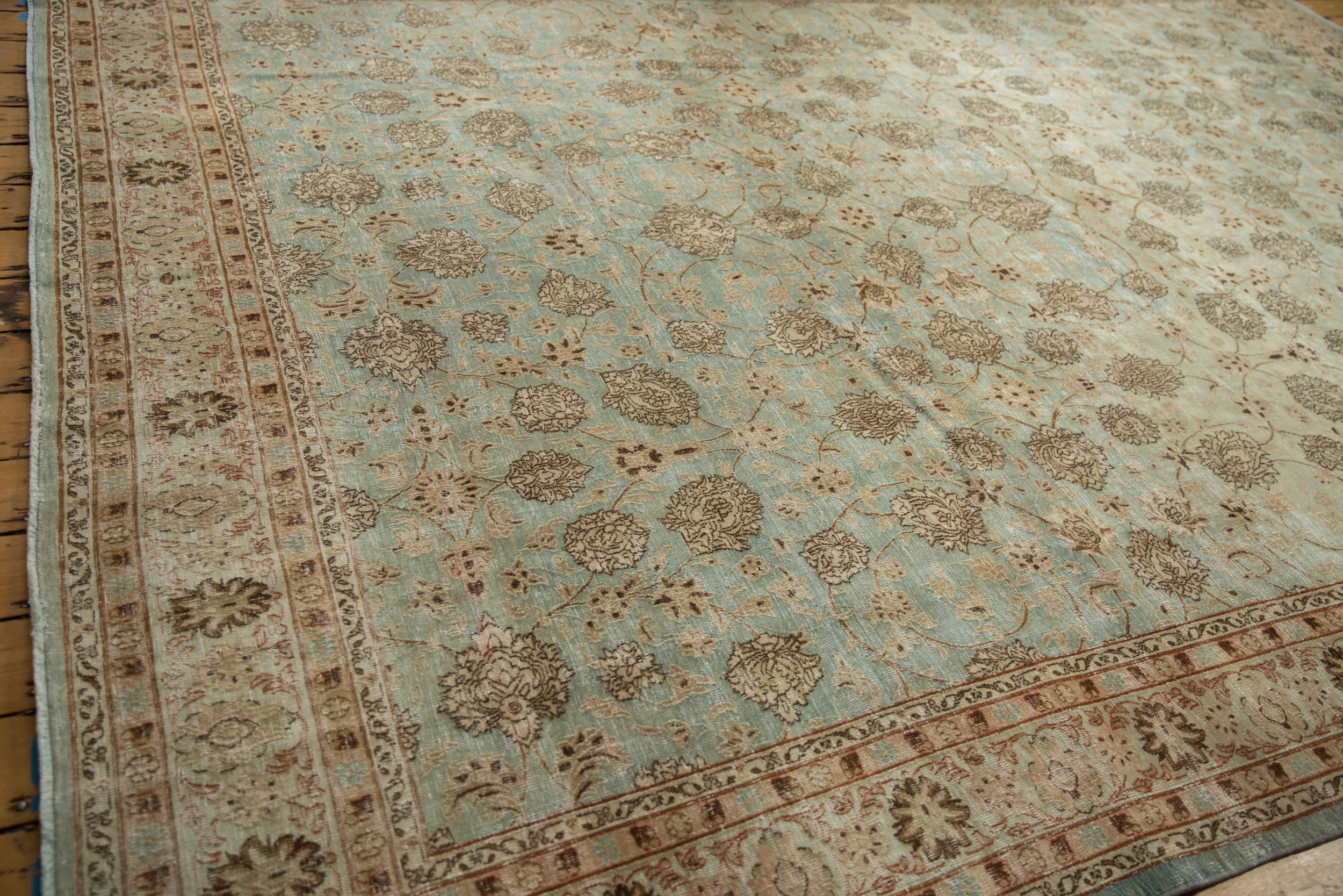 9.5x13 Vintage Distressed Meshed Carpet by Old New House® - product image 12 for Resin Society