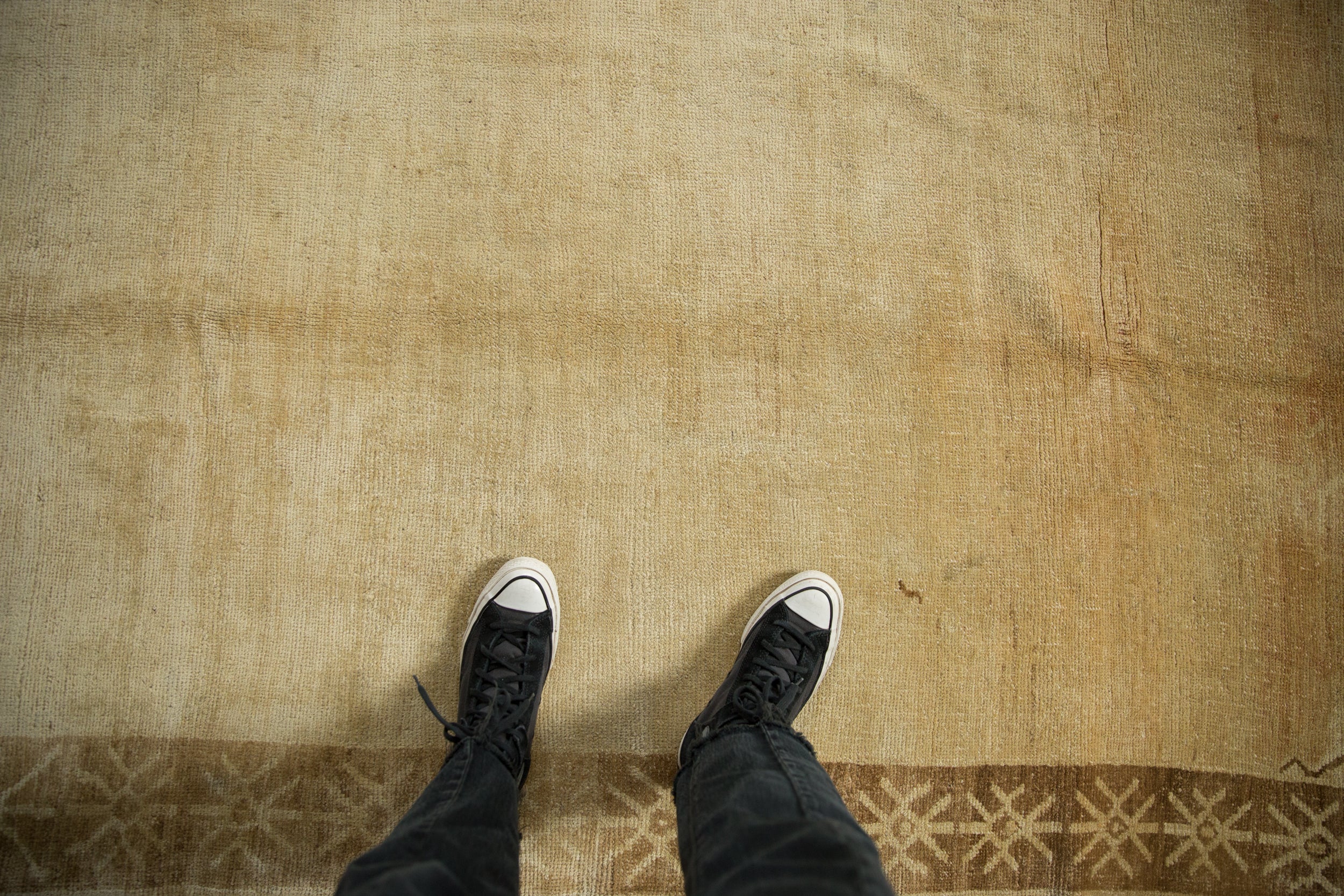 6.5x10 Vintage Distressed Kars Carpet by Old New House® - product image 2 for Resin Society