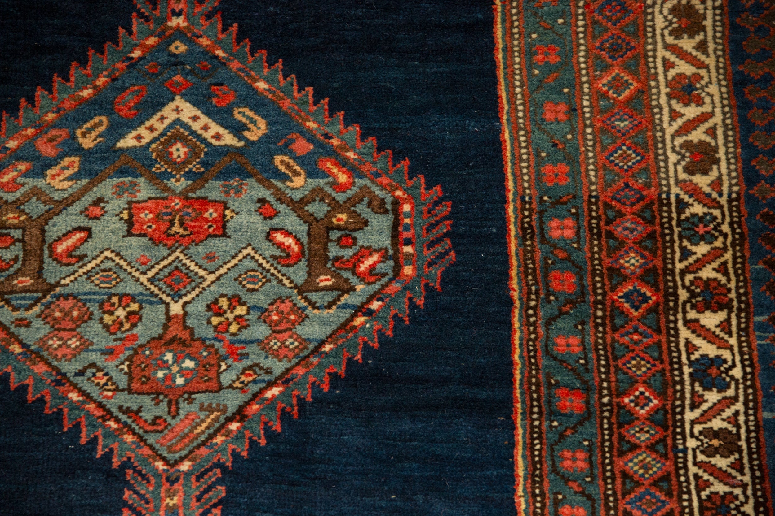 3.5x15 Antique Bijar Rug Runner by Old New House® - product image 3 for Resin Society