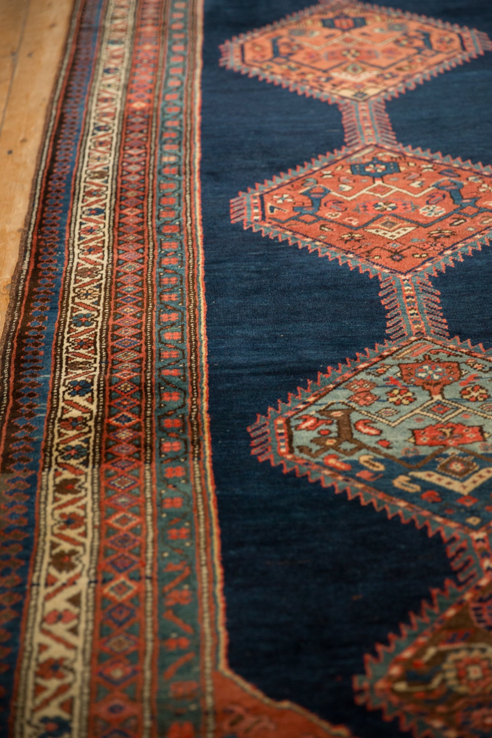 3.5x15 Antique Bijar Rug Runner by Old New House® - product image 5 for Resin Society