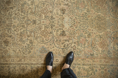8.5x12.5 Vintage Distressed Kerman Carpet by Old New House® - product image 2 for Resin Society