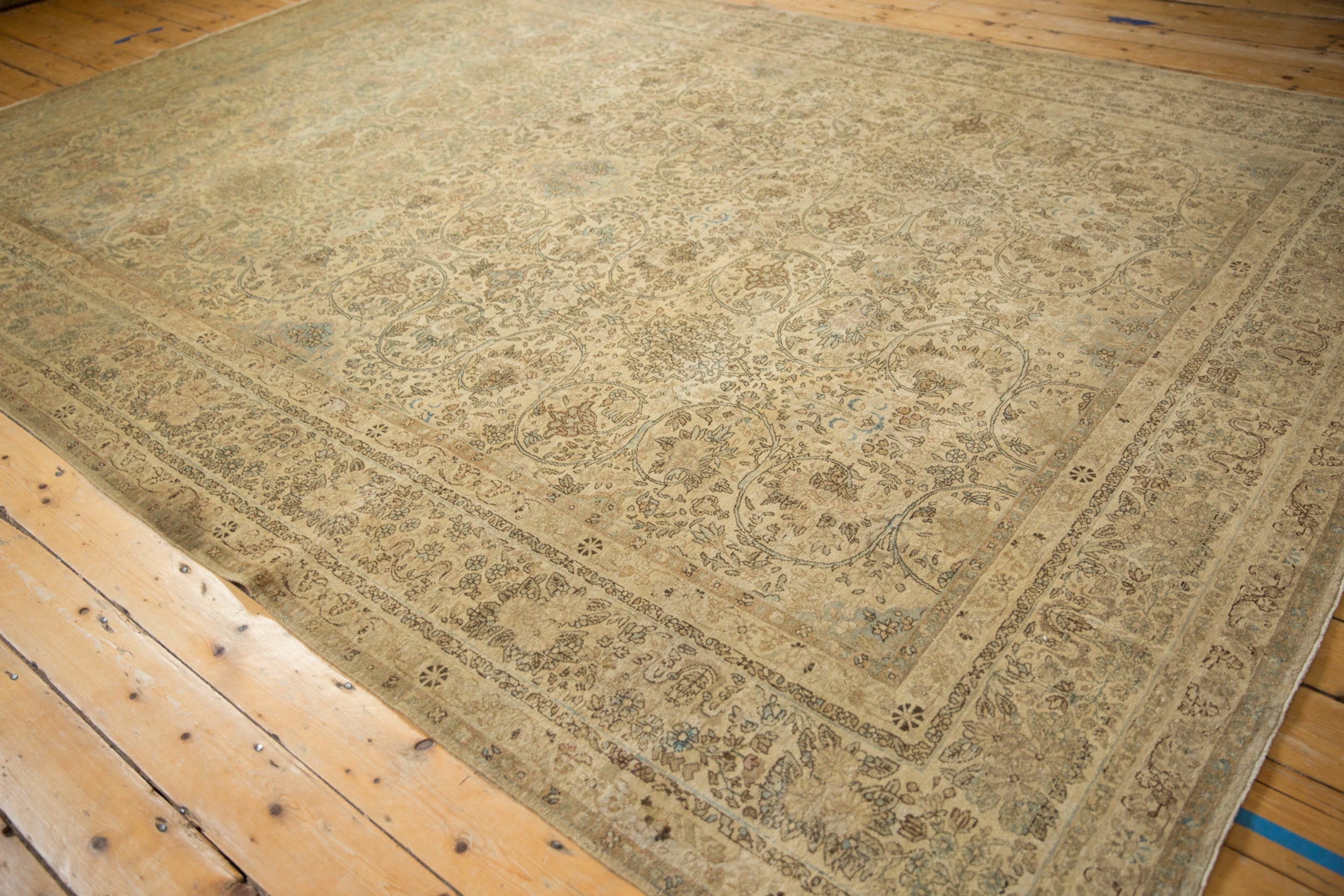 8.5x12.5 Vintage Distressed Kerman Carpet by Old New House® - product image 7 for Resin Society