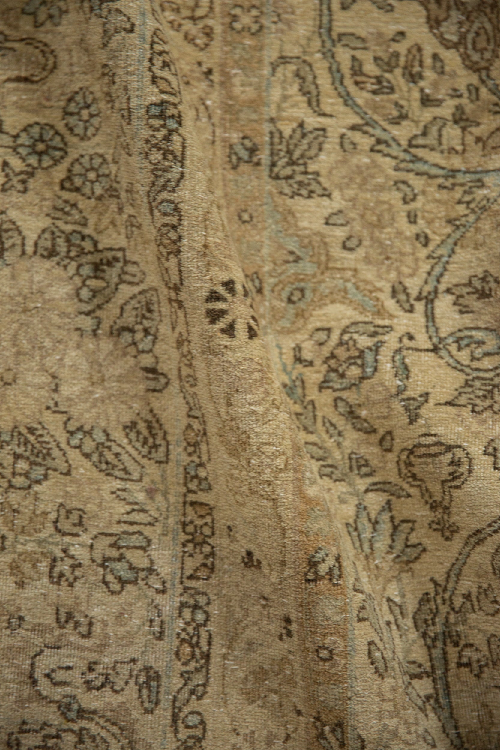 8.5x12.5 Vintage Distressed Kerman Carpet by Old New House® - product image 9 for Resin Society
