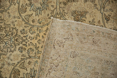 8.5x12.5 Vintage Distressed Kerman Carpet by Old New House® - product image 10 for Resin Society