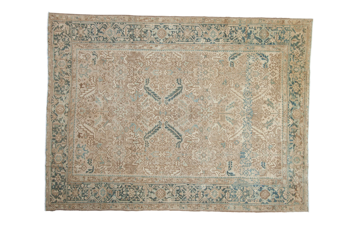 7.5x9.5 Vintage Distressed Heriz Carpet by Old New House® - main product image for Resin Society
