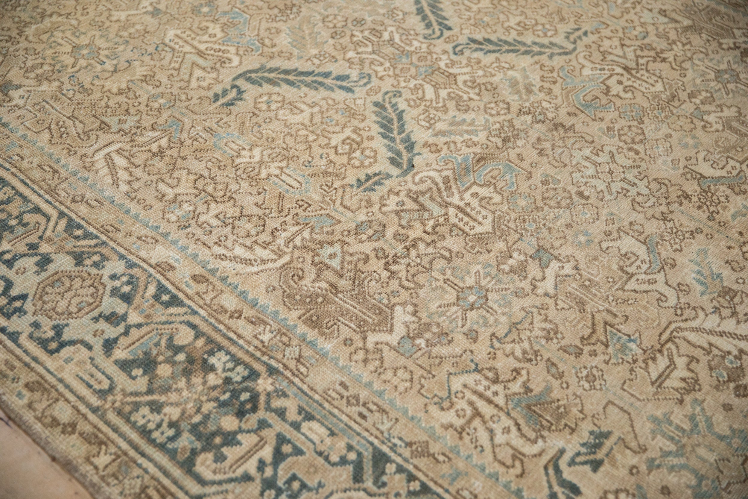 7.5x9.5 Vintage Distressed Heriz Carpet by Old New House® - product image 4 for Resin Society