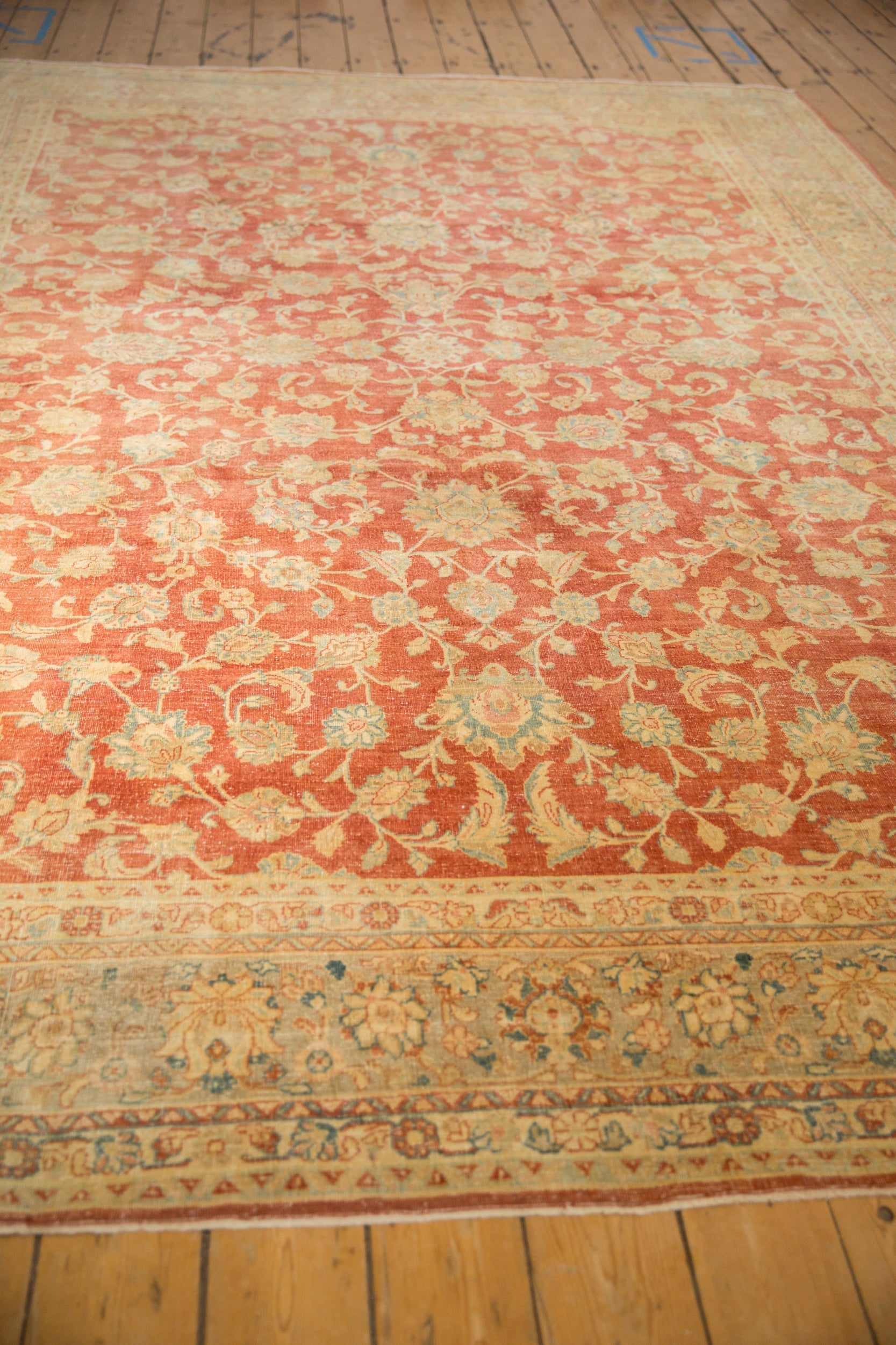8x11 Vintage Distressed Kashan Carpet by Old New House® - product image 5 for Resin Society
