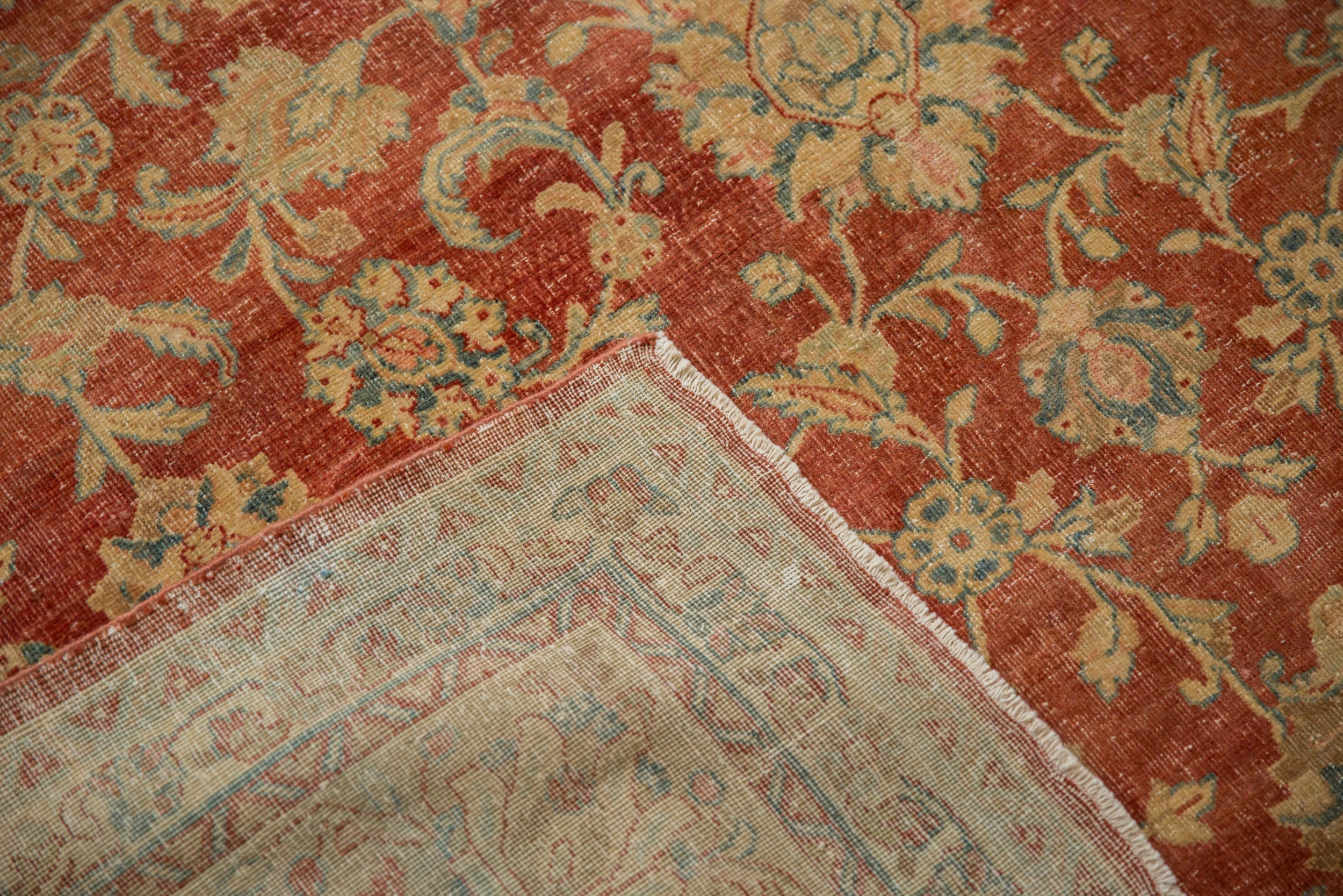 8x11 Vintage Distressed Kashan Carpet by Old New House® - product image 10 for Resin Society