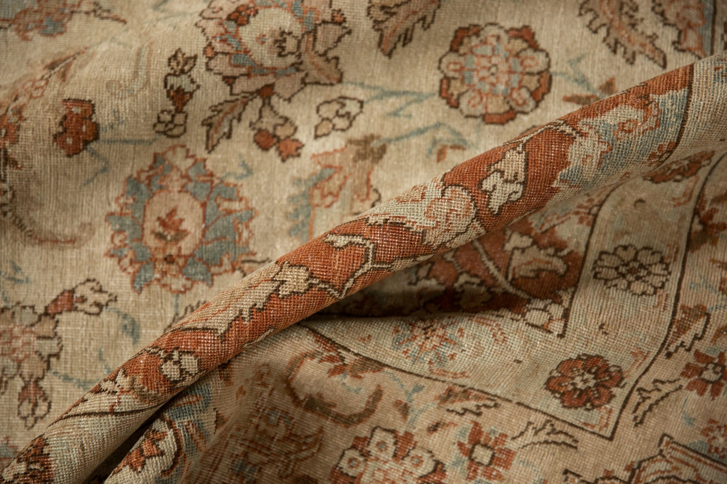 7x11 Vintage Distressed Tabriz Carpet by Old New House® - product image 8 for Resin Society
