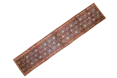 3.5x17 Vintage Malayer Rug Runner by Old New House® - main product image for Resin Society