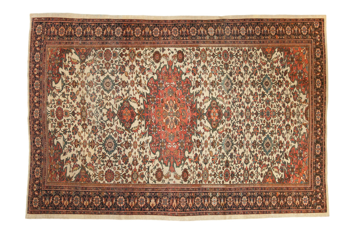 7x10 Antique Farahan Sarouk Carpet by Old New House® - main product image for Resin Society
