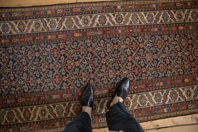 3.5x15.5 Antique Fine Malayer Rug Runner by Old New House® - product image 2 for Resin Society