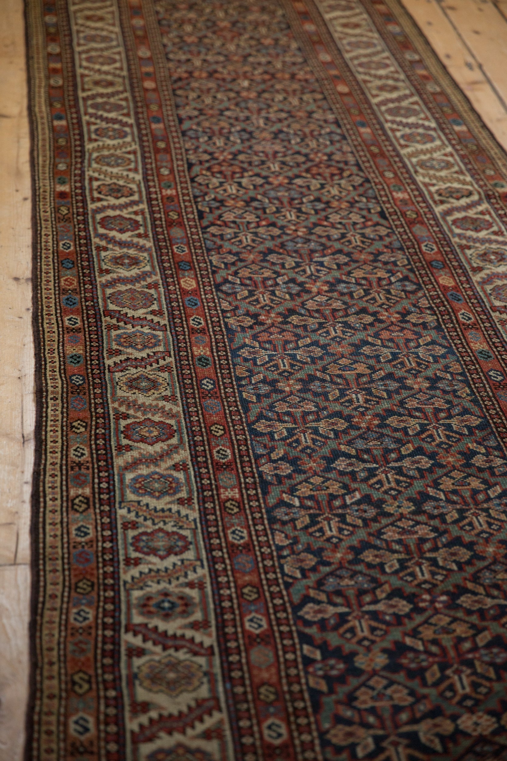 3.5x15.5 Antique Fine Malayer Rug Runner by Old New House® - product image 7 for Resin Society