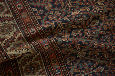 3.5x15.5 Antique Fine Malayer Rug Runner by Old New House® - product image 8 for Resin Society