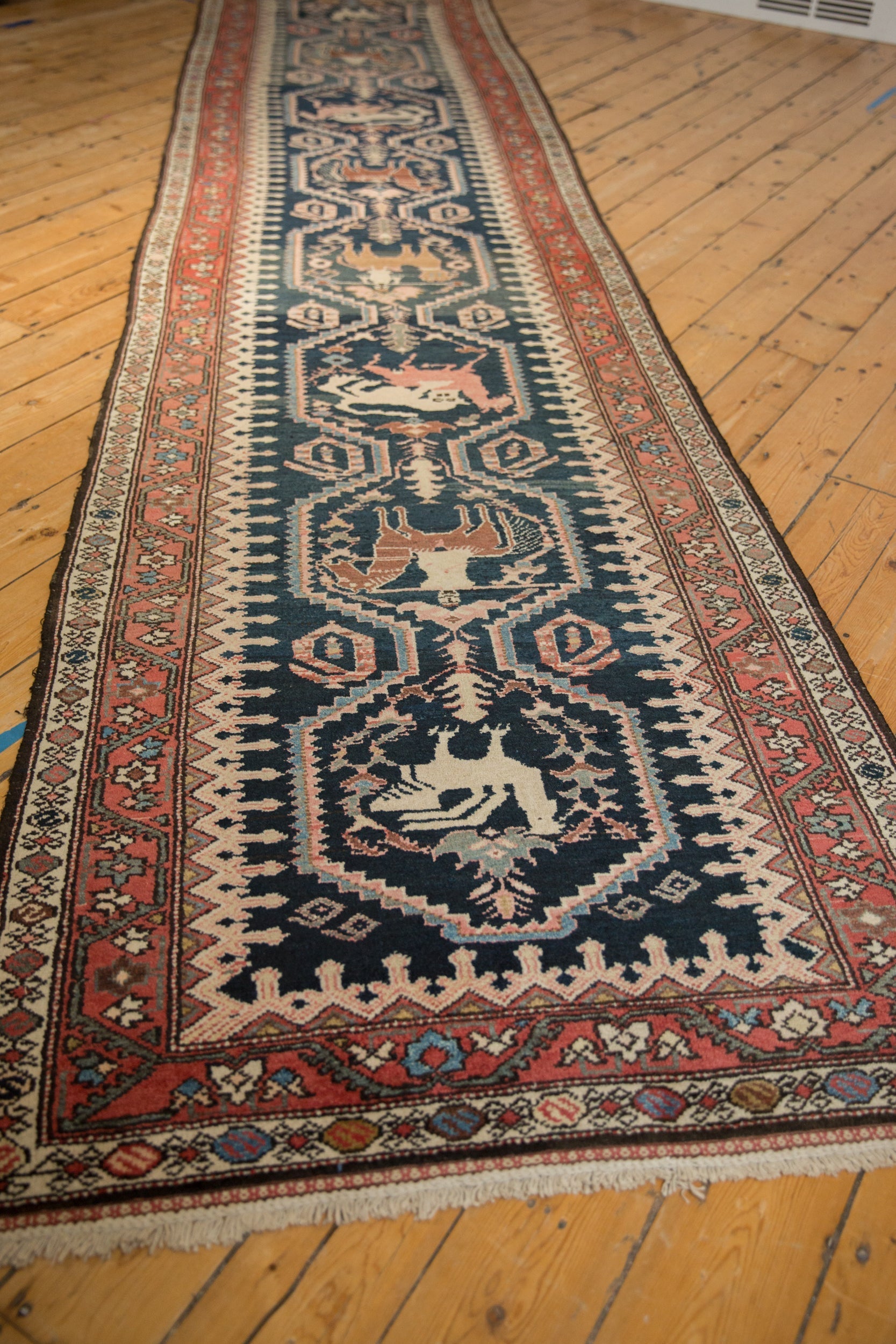3.5x16 Antique Malayer Rug Runner by Old New House® - product image 4 for Resin Society