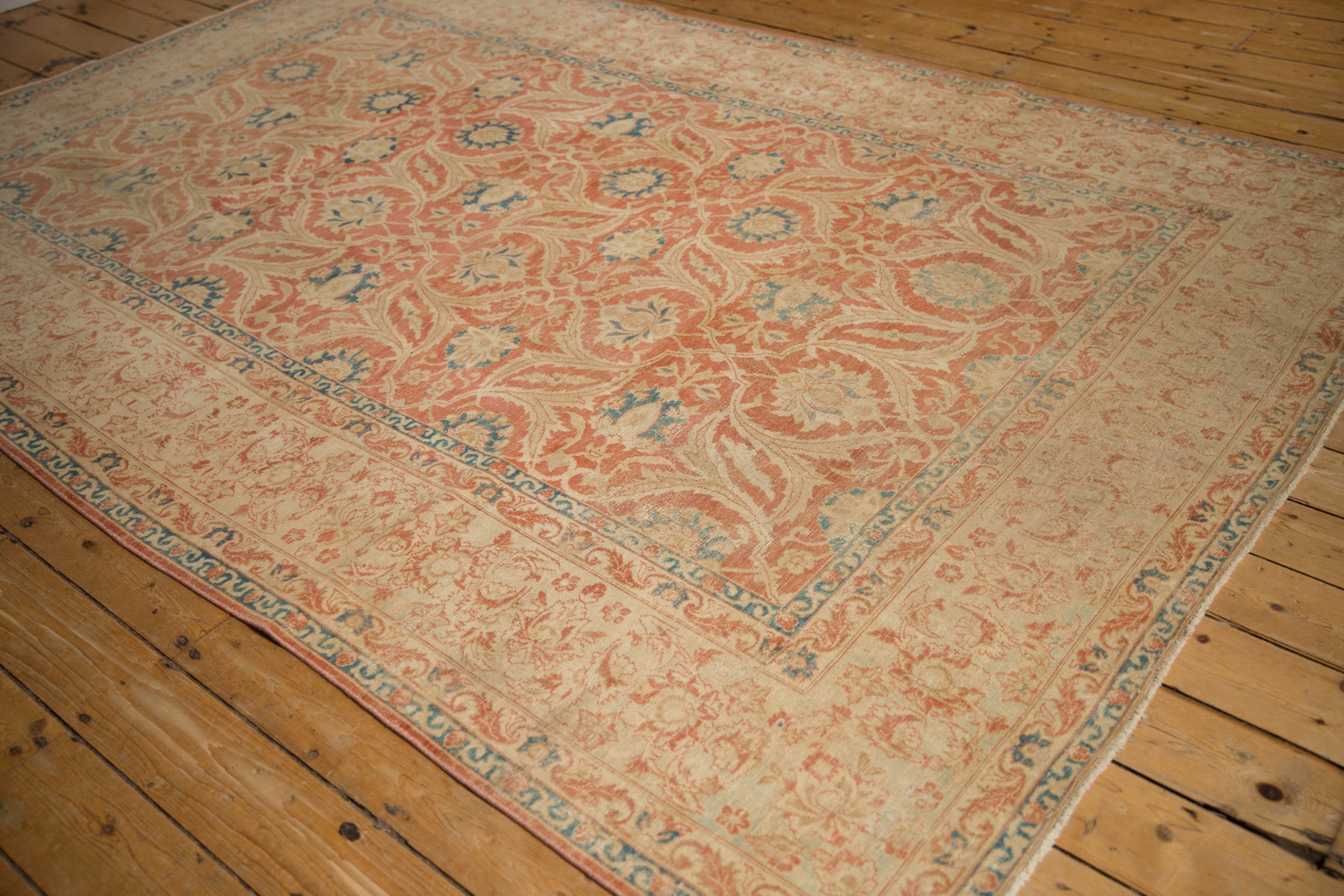 7x10 Vintage Distressed Kashan Carpet by Old New House® - product image 4 for Resin Society