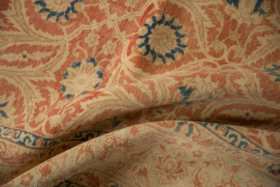 7x10 Vintage Distressed Kashan Carpet by Old New House® - product image 6 for Resin Society