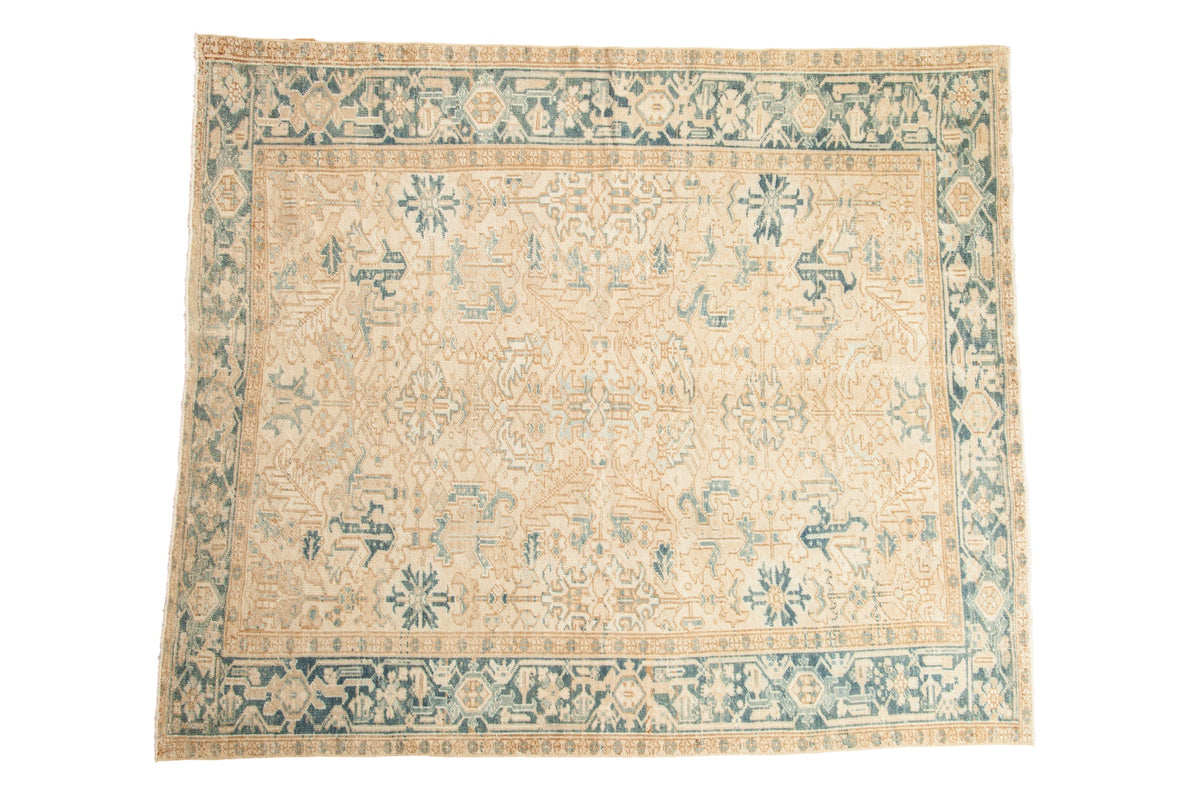 7x8.5 Vintage Distressed Mehrivan Carpet by Old New House® - main product image for Resin Society