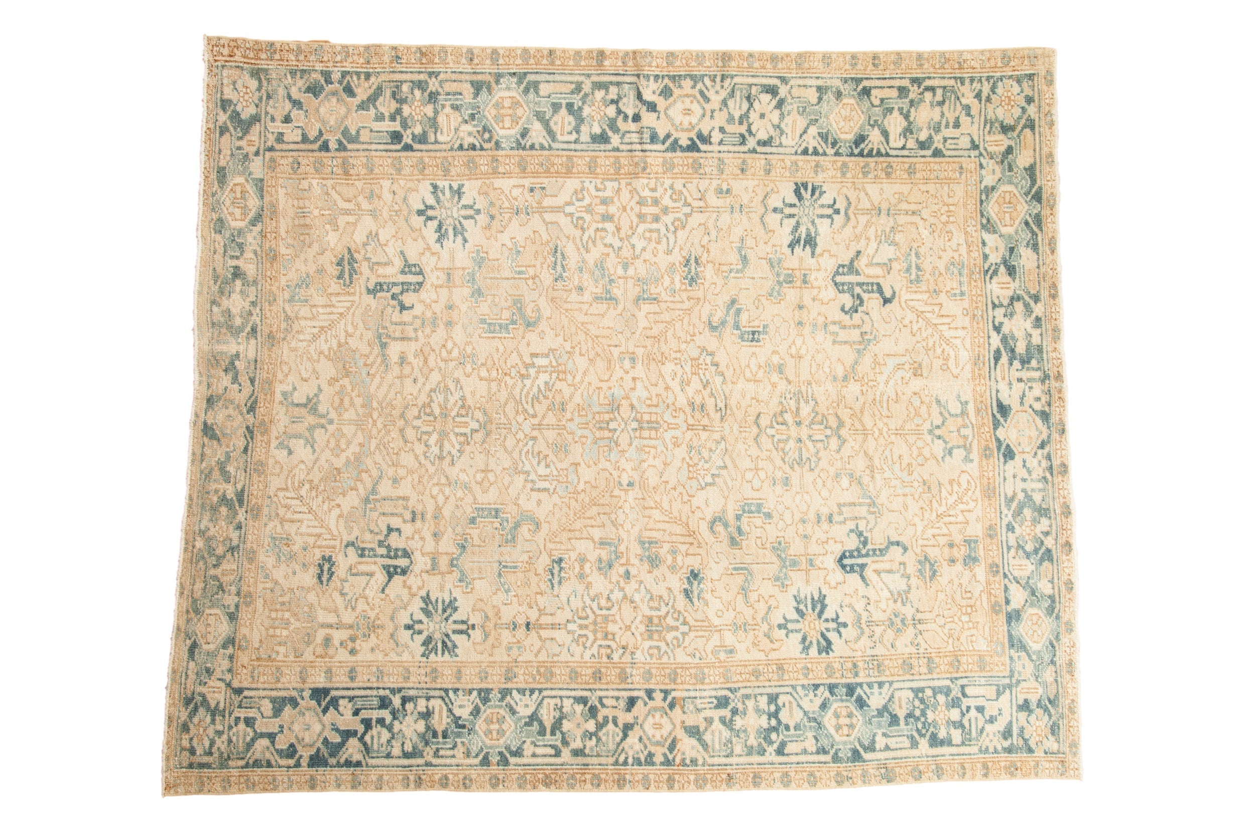 7x8.5 Vintage Distressed Mehrivan Carpet by Old New House® - main product image for Resin Society
