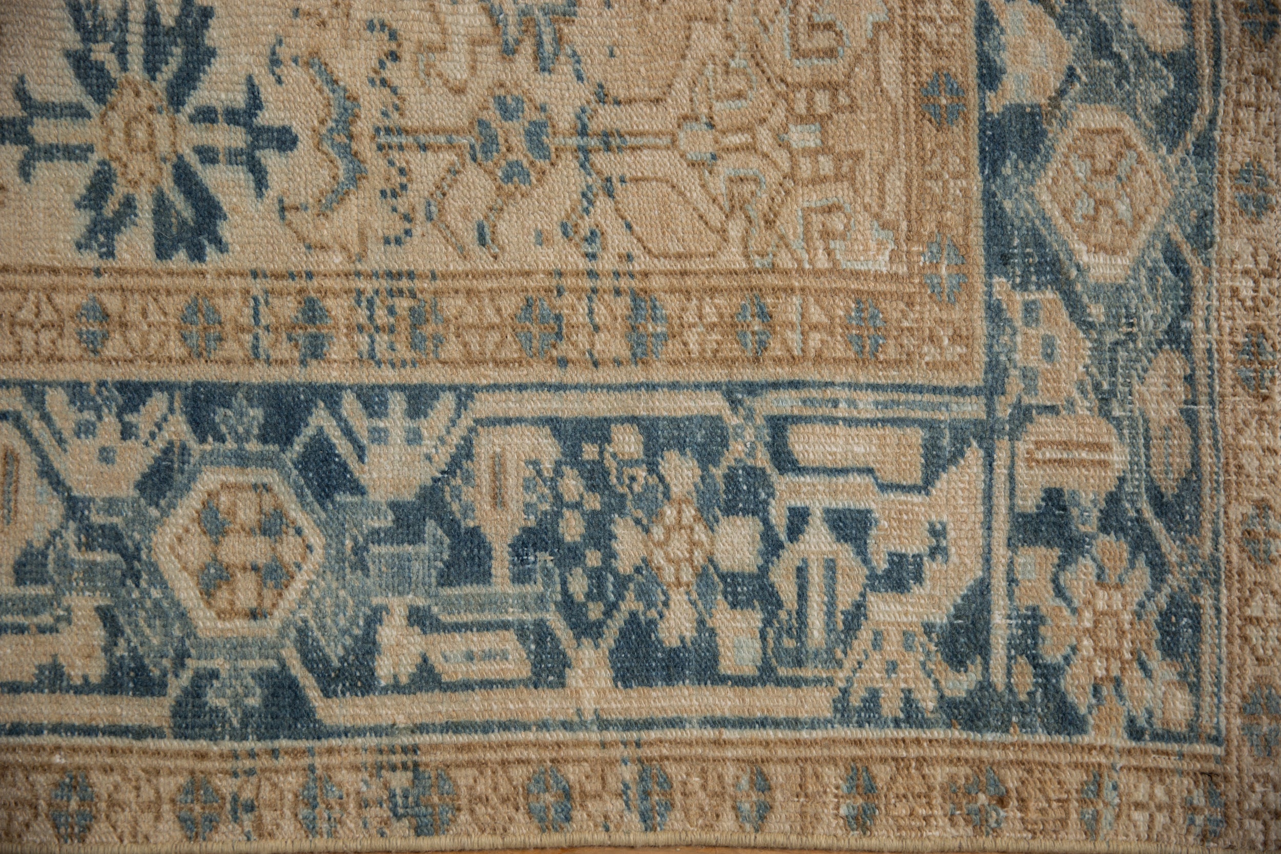 7x8.5 Vintage Distressed Mehrivan Carpet by Old New House® - product image 3 for Resin Society