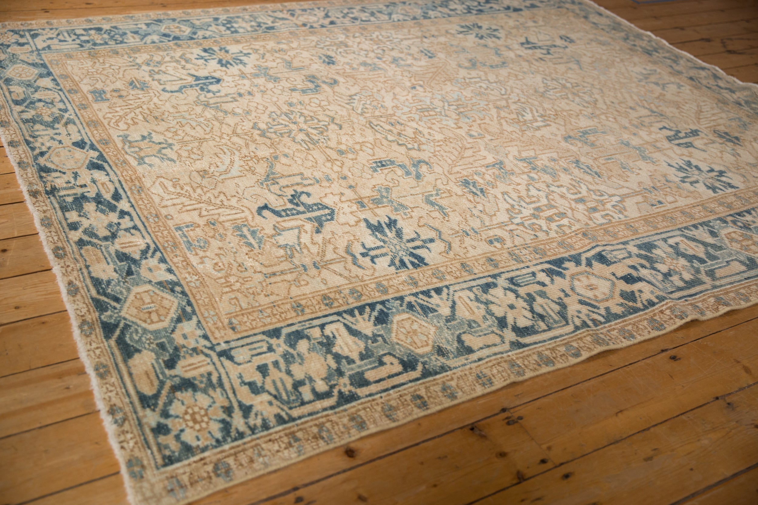 7x8.5 Vintage Distressed Mehrivan Carpet by Old New House® - product image 5 for Resin Society