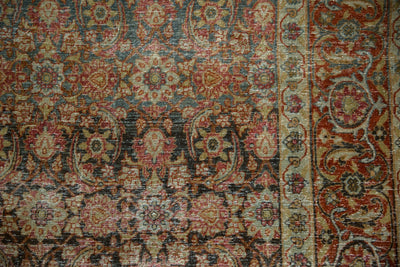 7x9.5 Vintage Distressed Tabriz Carpet by Old New House® - product image 3 for Resin Society