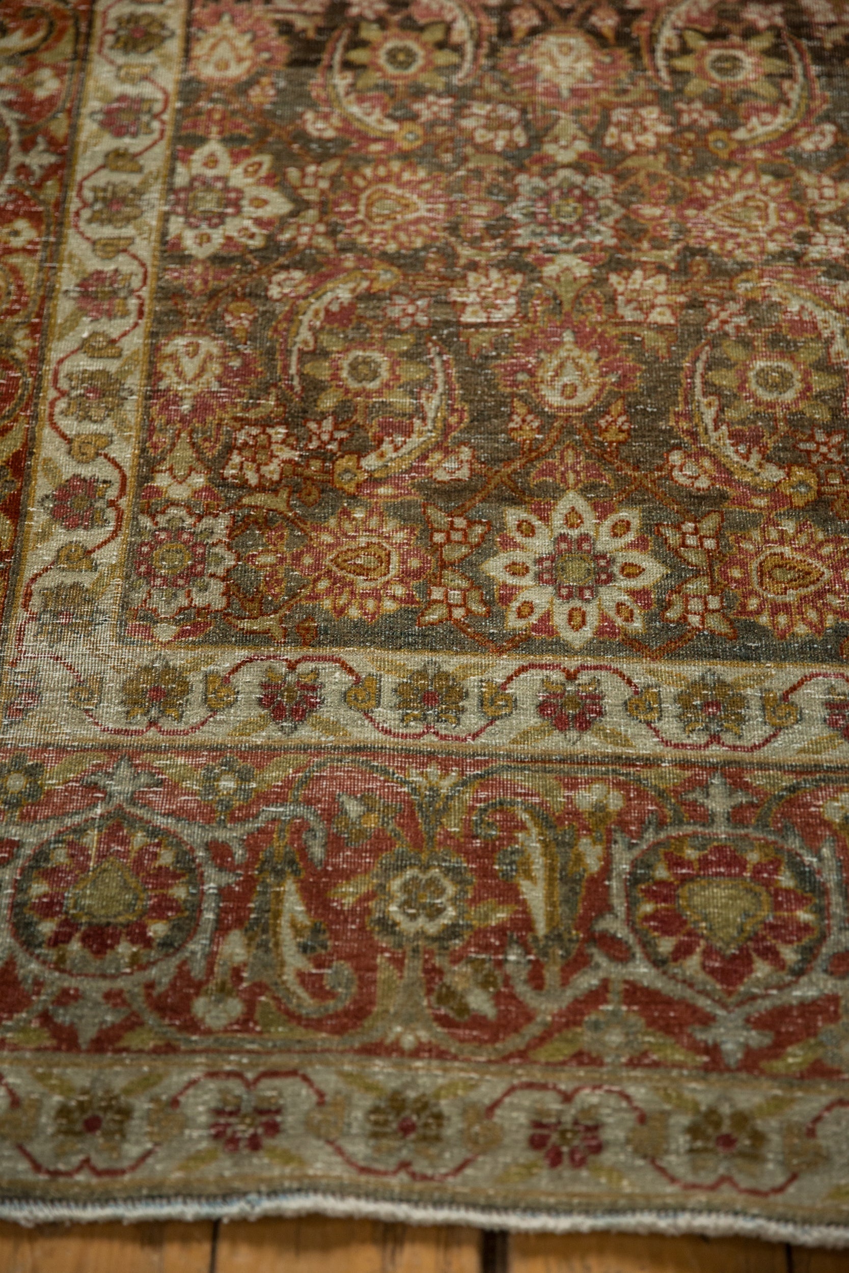 7x9.5 Vintage Distressed Tabriz Carpet by Old New House® - product image 8 for Resin Society