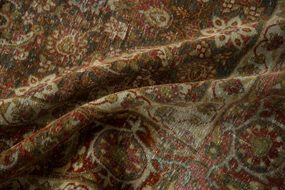 7x9.5 Vintage Distressed Tabriz Carpet by Old New House® - product image 9 for Resin Society