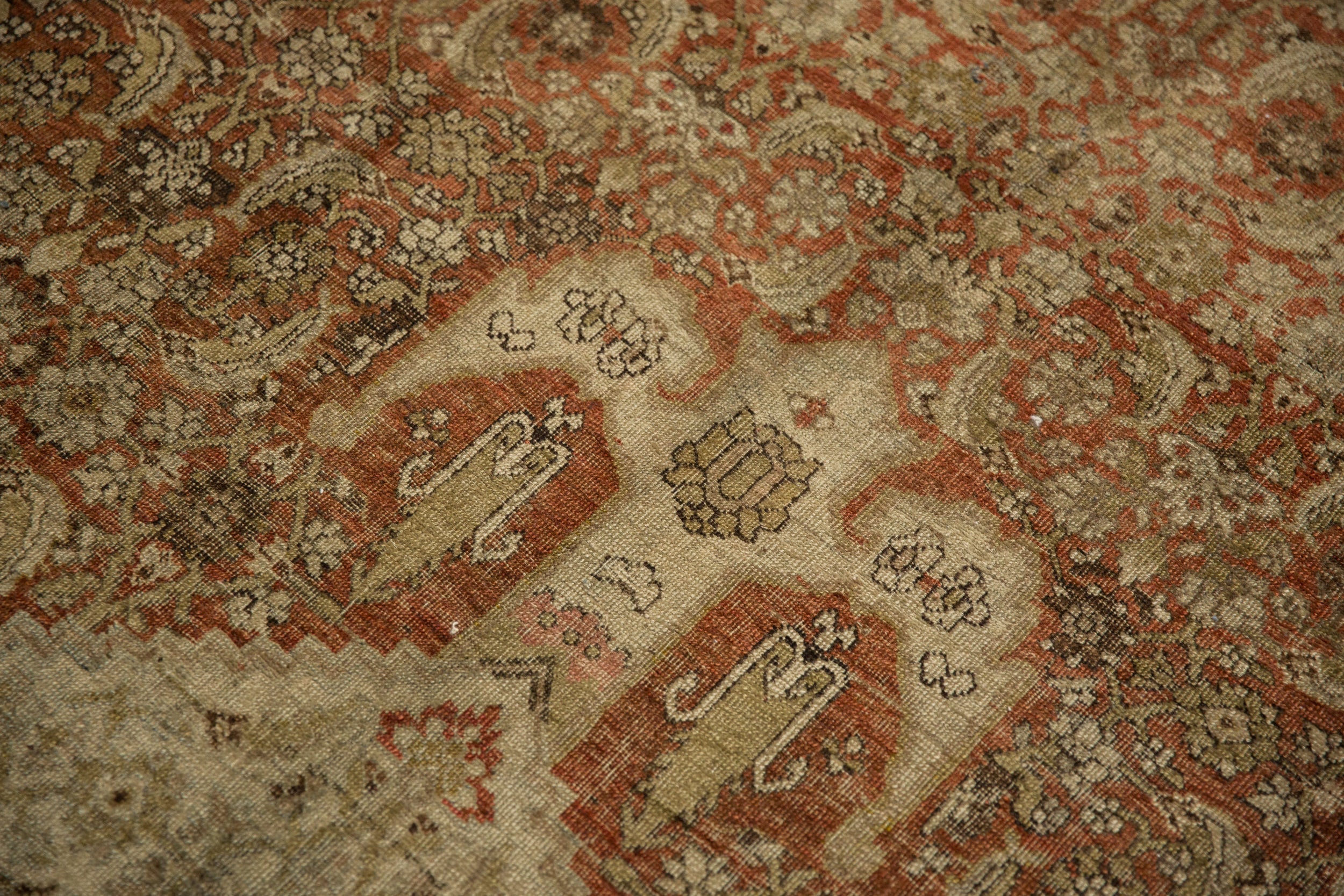 7.5x11.5 Antique Distressed Bijar Carpet by Old New House® - product image 3 for Resin Society
