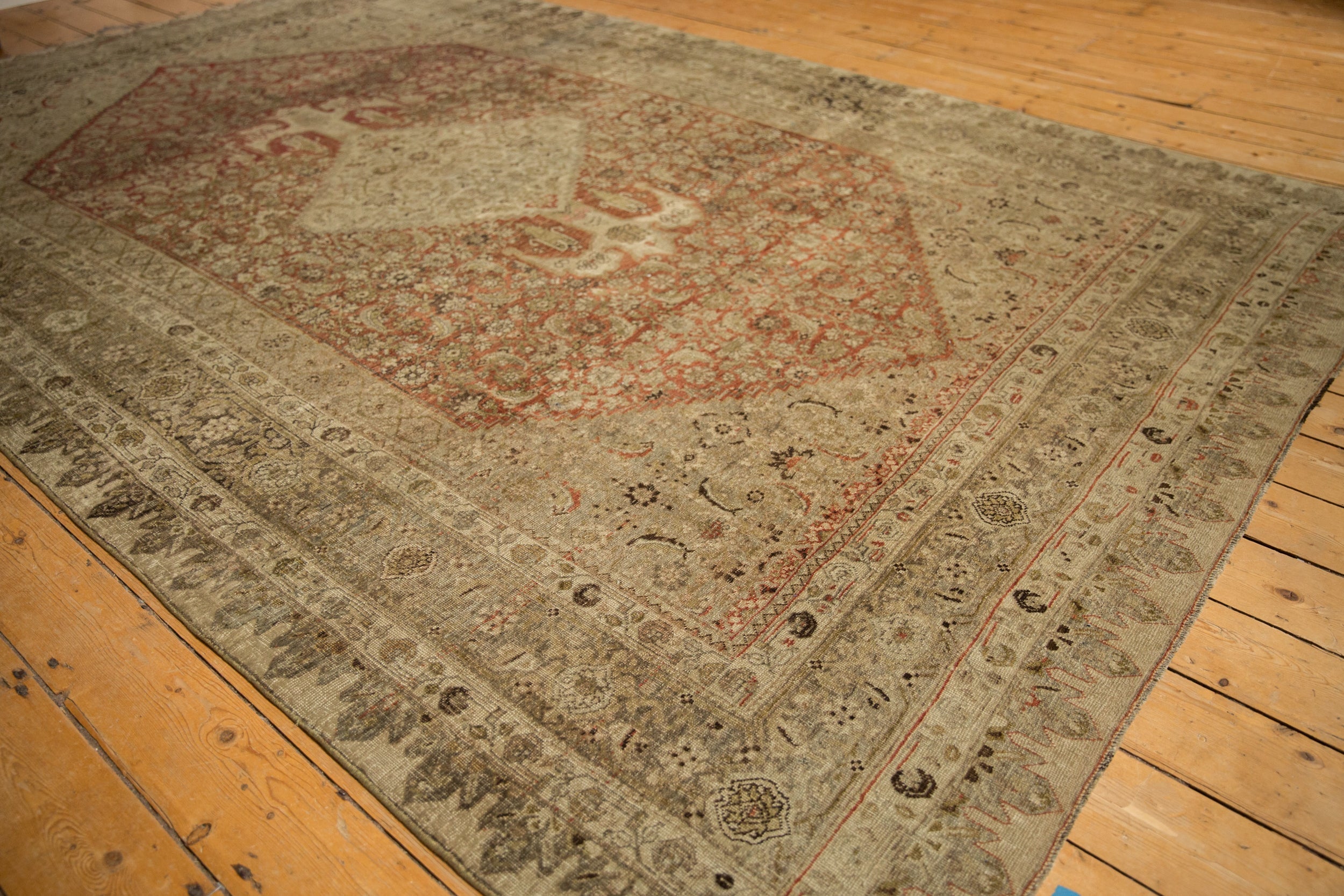 7.5x11.5 Antique Distressed Bijar Carpet by Old New House® - product image 5 for Resin Society