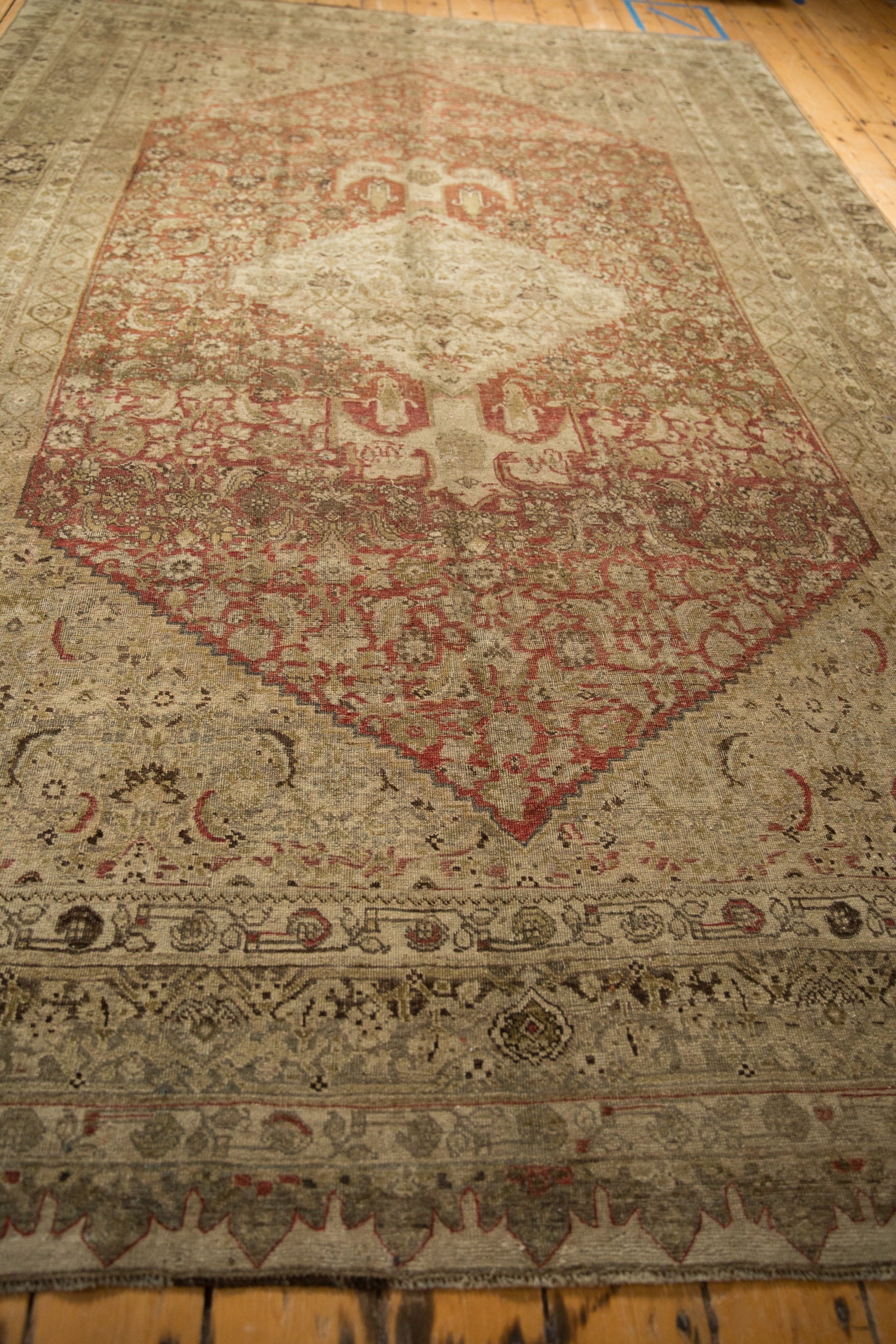 7.5x11.5 Antique Distressed Bijar Carpet by Old New House® - product image 7 for Resin Society