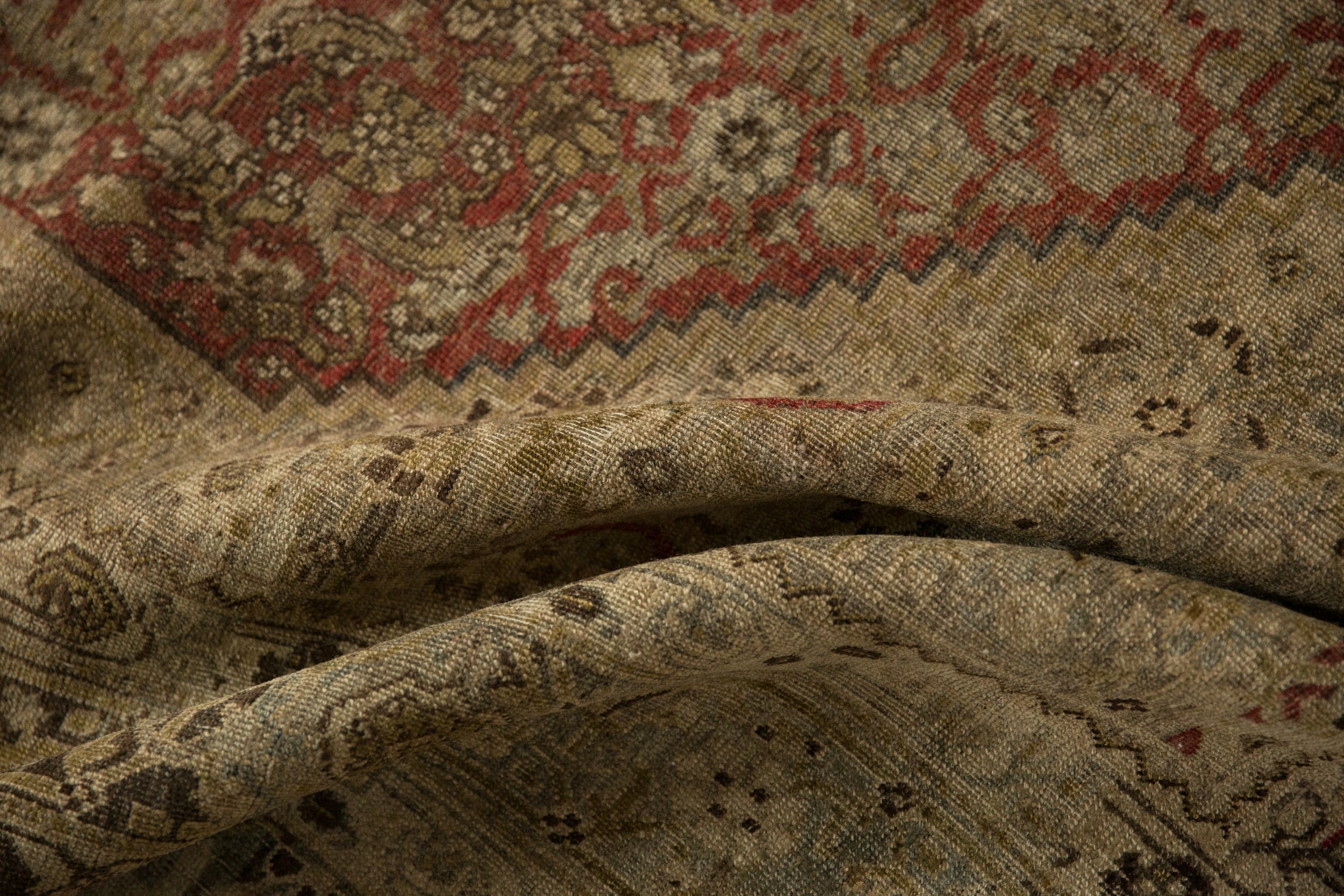 7.5x11.5 Antique Distressed Bijar Carpet by Old New House® - product image 9 for Resin Society