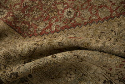 7.5x11.5 Antique Distressed Bijar Carpet by Old New House® - product image 9 for Resin Society