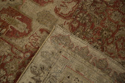 7.5x11.5 Antique Distressed Bijar Carpet by Old New House® - product image 10 for Resin Society