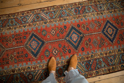3x12.5 Antique Northwest Persian Rug Runner by Old New House® - product image 2 for Resin Society