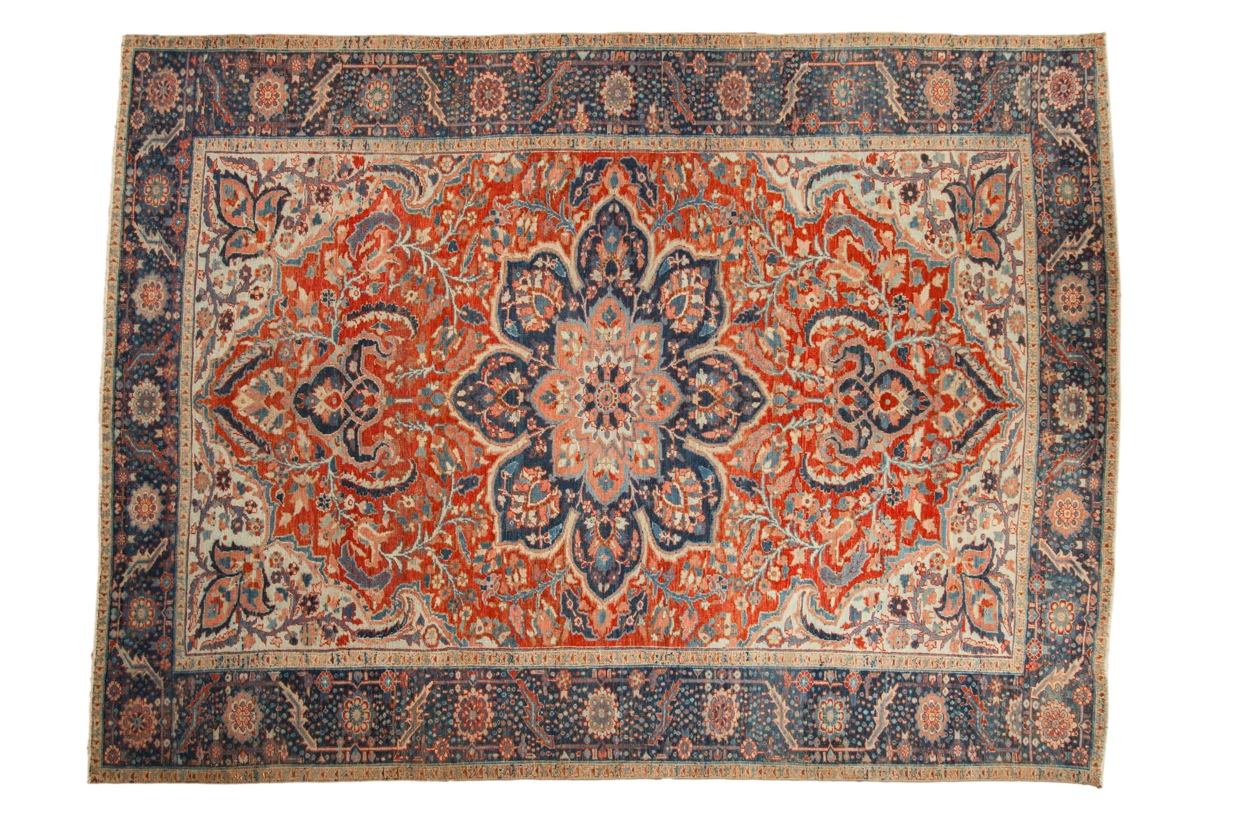 9x12 Vintage Distressed Ahar Carpet by Old New House® - main product image for Resin Society