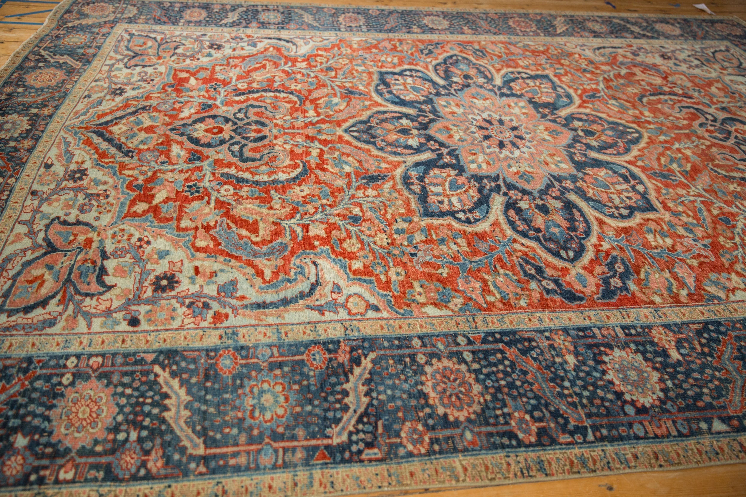 9x12 Vintage Distressed Ahar Carpet by Old New House® - product image 6 for Resin Society