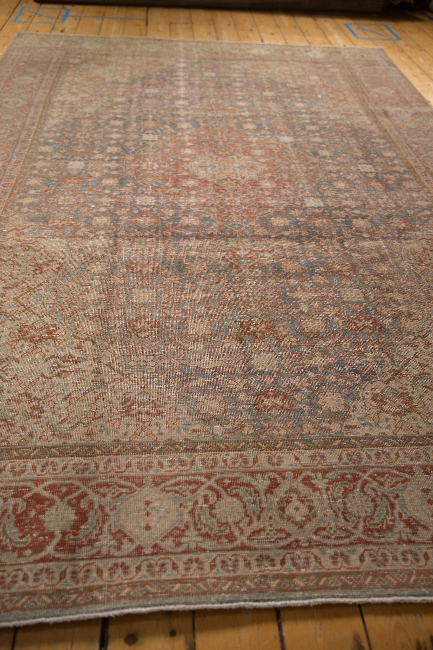 7x10.5 Vintage Distressed Tabriz Carpet by Old New House® - product image 6 for Resin Society