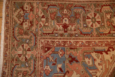 9.5x13 Vintage Distressed Heriz Carpet by Old New House® - product image 3 for Resin Society