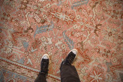 8x11 Vintage Distressed Heriz Carpet by Old New House® - product image 2 for Resin Society