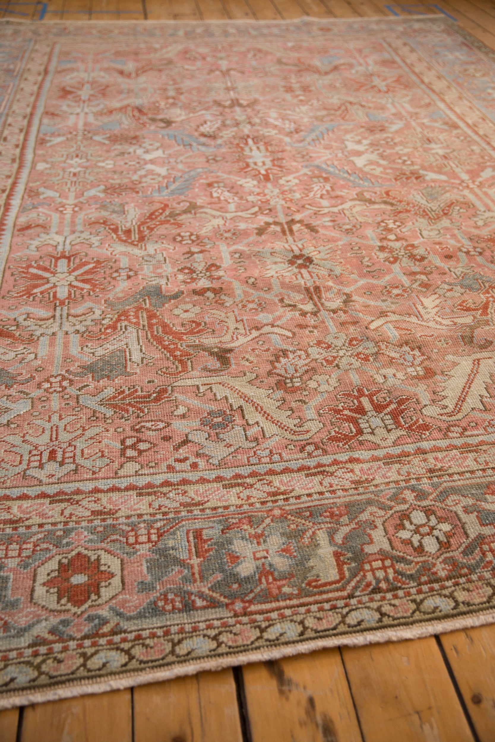8x11 Vintage Distressed Heriz Carpet by Old New House® - product image 7 for Resin Society