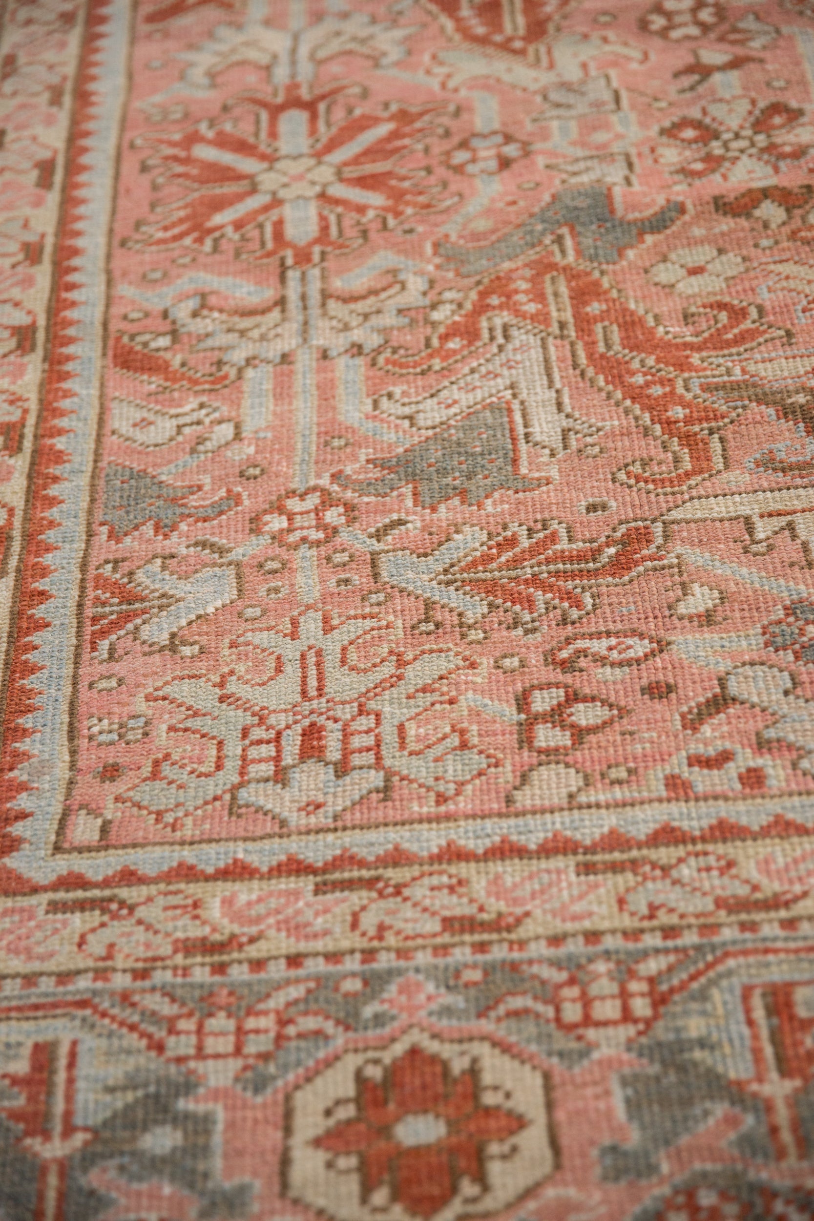 8x11 Vintage Distressed Heriz Carpet by Old New House® - product image 8 for Resin Society