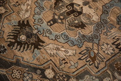 7.5x10.5 Vintage Distressed Khoy Carpet by Old New House® - product image 7 for Resin Society