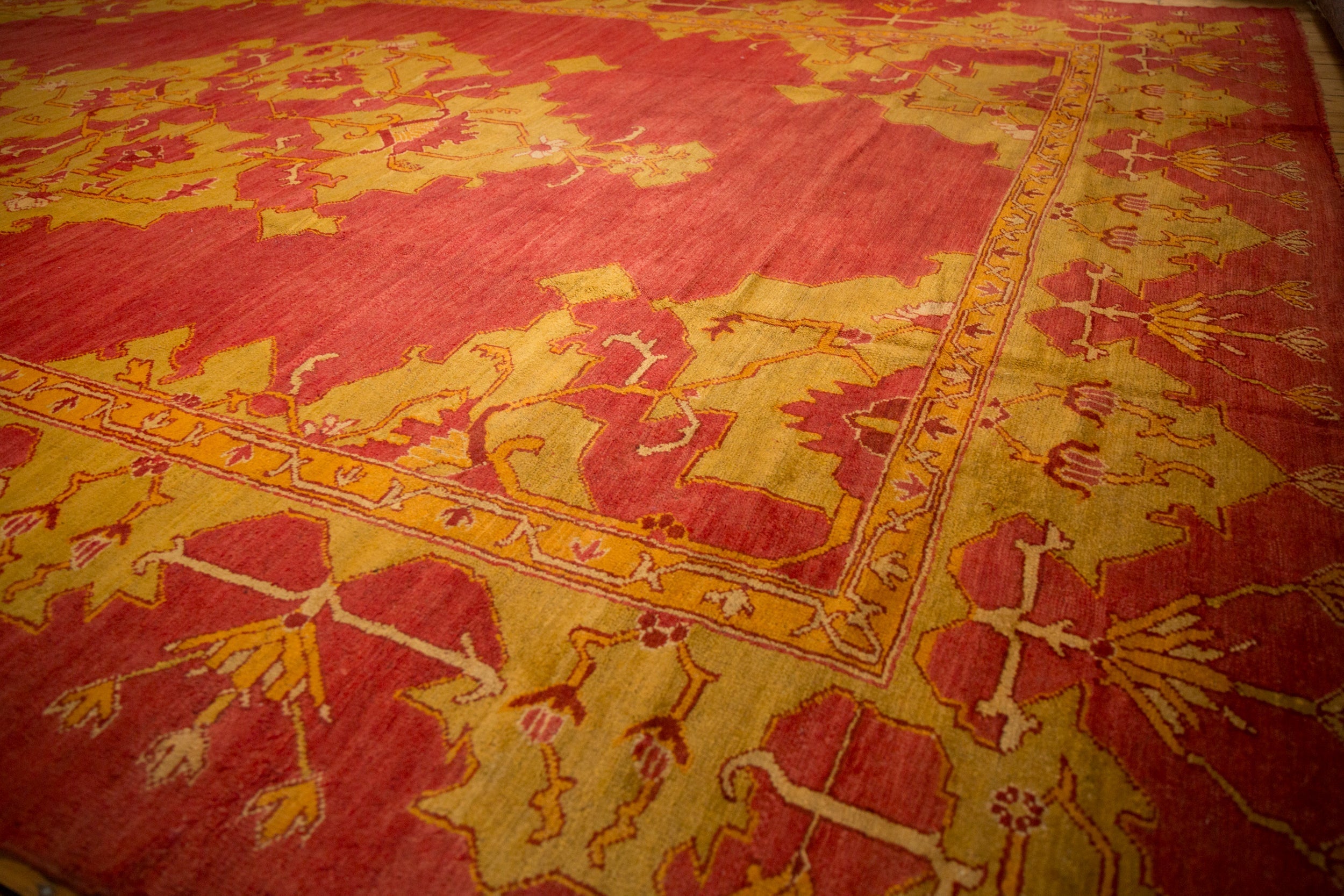 12.5x18 Antique Oushak Carpet by Old New House® - product image 4 for Resin Society