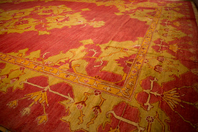 12.5x18 Antique Oushak Carpet by Old New House® - product image 4 for Resin Society