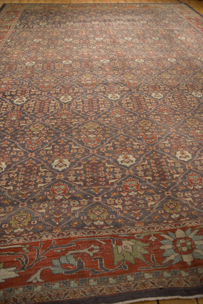 10.5x13.5 Vintage Distressed Mahal Carpet by Old New House® - product image 7 for Resin Society